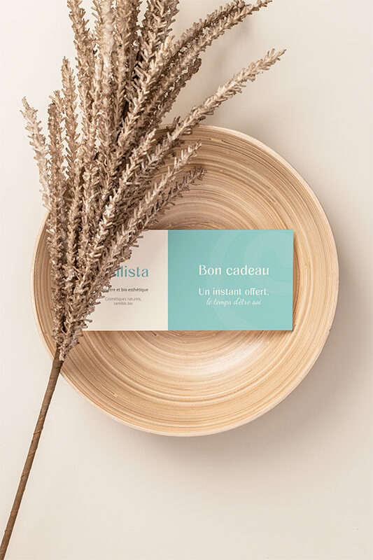 Carte cadeau Callista Soins Bio pour offrir un soin bien-être